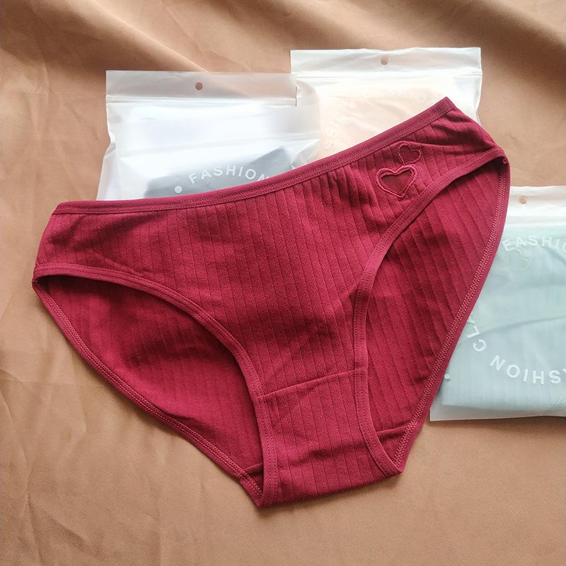 High Quality Comfort Low-rise Panties Female Cotton Breathable Hipster Panties Female Sexy Cute Student Girls Panties Female Summer Cotton