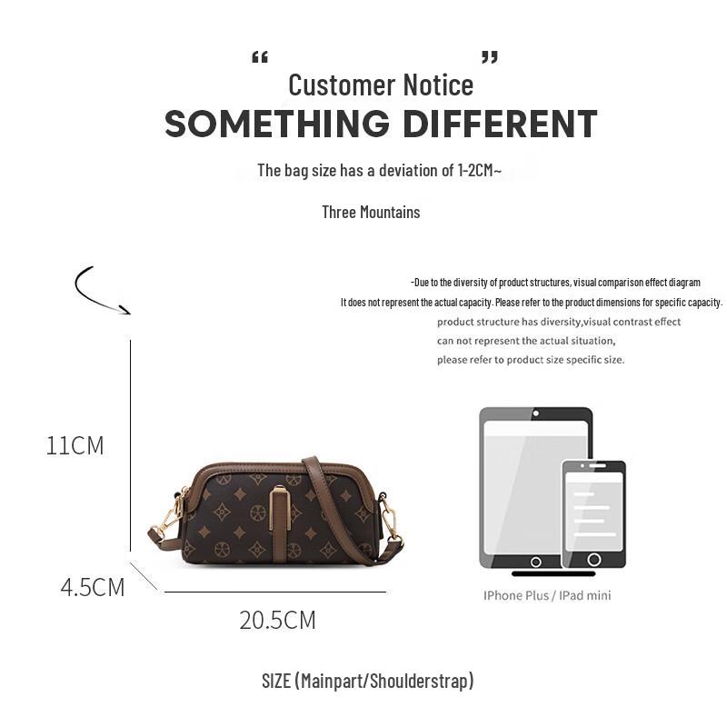 Женская сумка через плечо с принтом Laorentou