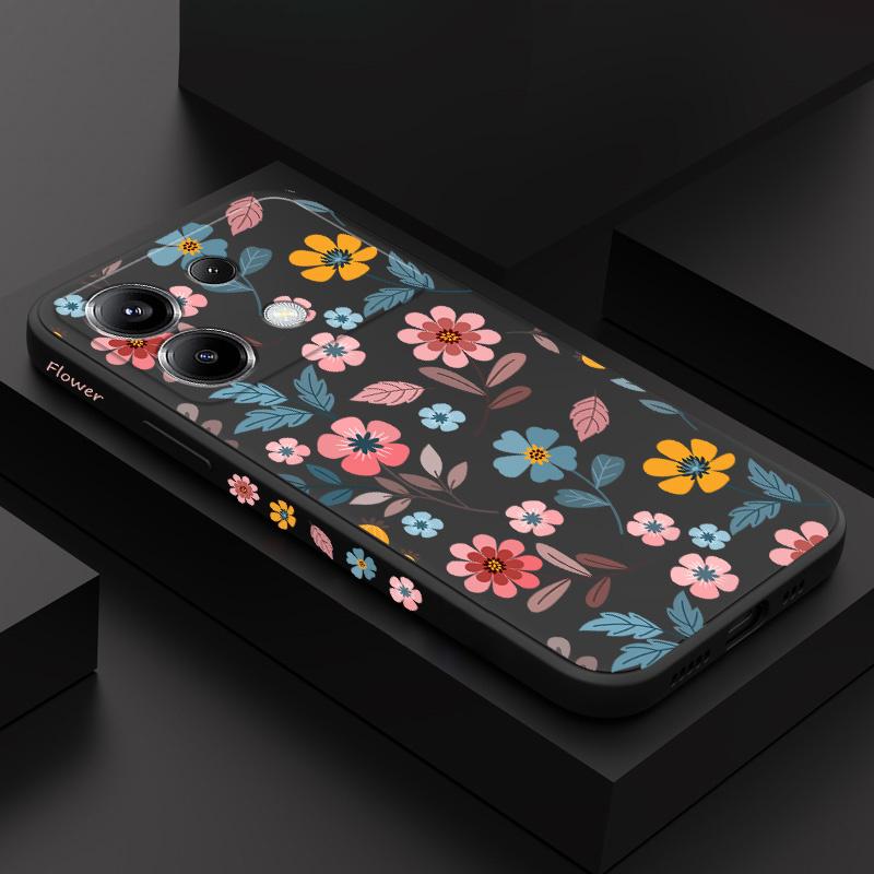 Цветочный стебель Цветок Чехол для телефона Для Xiaomi Poco F8 F7 X7 X6 F6 M6 M5 M5S F5 X5 F4 X4 M4 F3 X3 Ultra Pro GT Силиконовая крышка