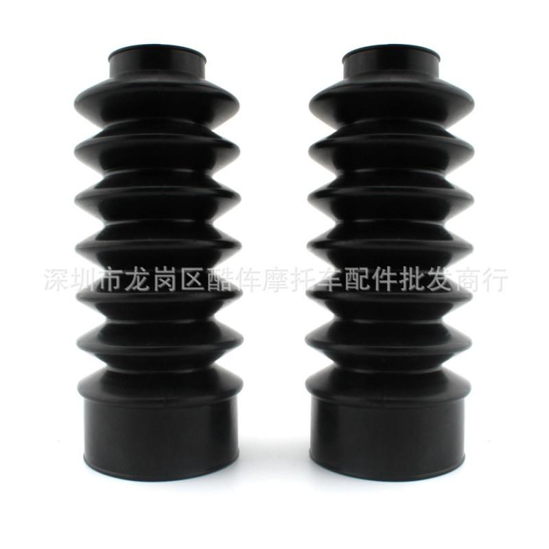 Extended Dust Boot Harley Sportster XL883 XL1200 39mm Front Fork Shock Absorber Cover Black