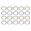 20 Rolls Acrylic Double Sided Tape 2 Sided Adhesive Wall Mounting for Photo Posters Party