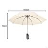 8 Ribs Rain Umbrella Waterproof Folding Business Automatic Opening And Closing for