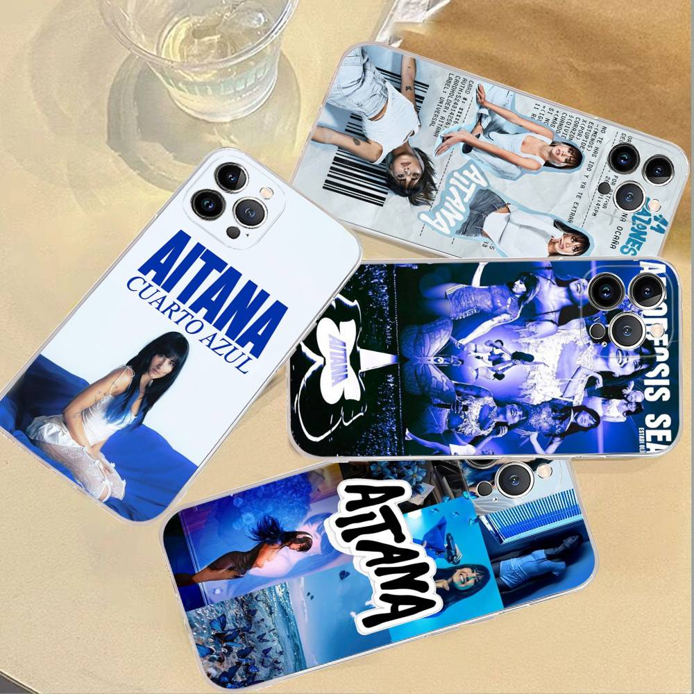 Cuarto A-AitanaS Azul TPU Silicone Case For IPhone 11 12 13 14 15 16 17 Pro Max Shockproof Clear Back Cover