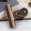 1.97 Inch/5cm Vintage Bronze Metal Clip Bronze Document Storage Ticket Clip  Office