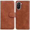 For Xiaomi Redmi A5 4G (171.7mm)/Poco C71 4G Case Solid Color Leather Wallet Phone Cover