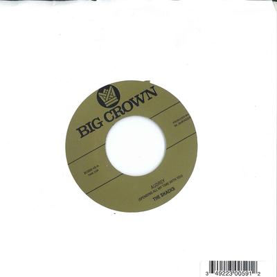 7-дюймовая пластинка SHACKS Audrey Трачу все свое время с тобой BC05945 Big Crown Recor 2017 США Рок