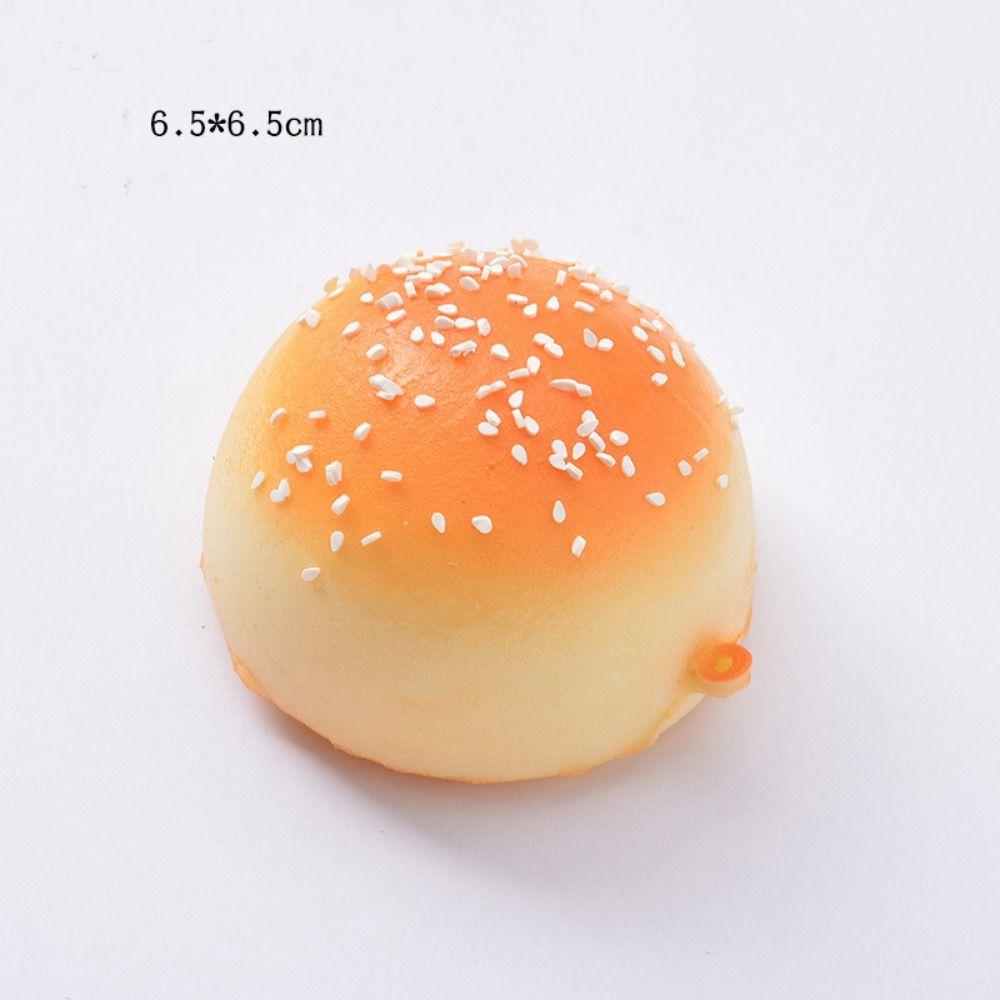 Tease People Simulation Bread SqueezeToys Spoof Simulation Bread Model Desktop Decoration