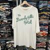 Beverley Hills Script - Стиранная футболка Белая M