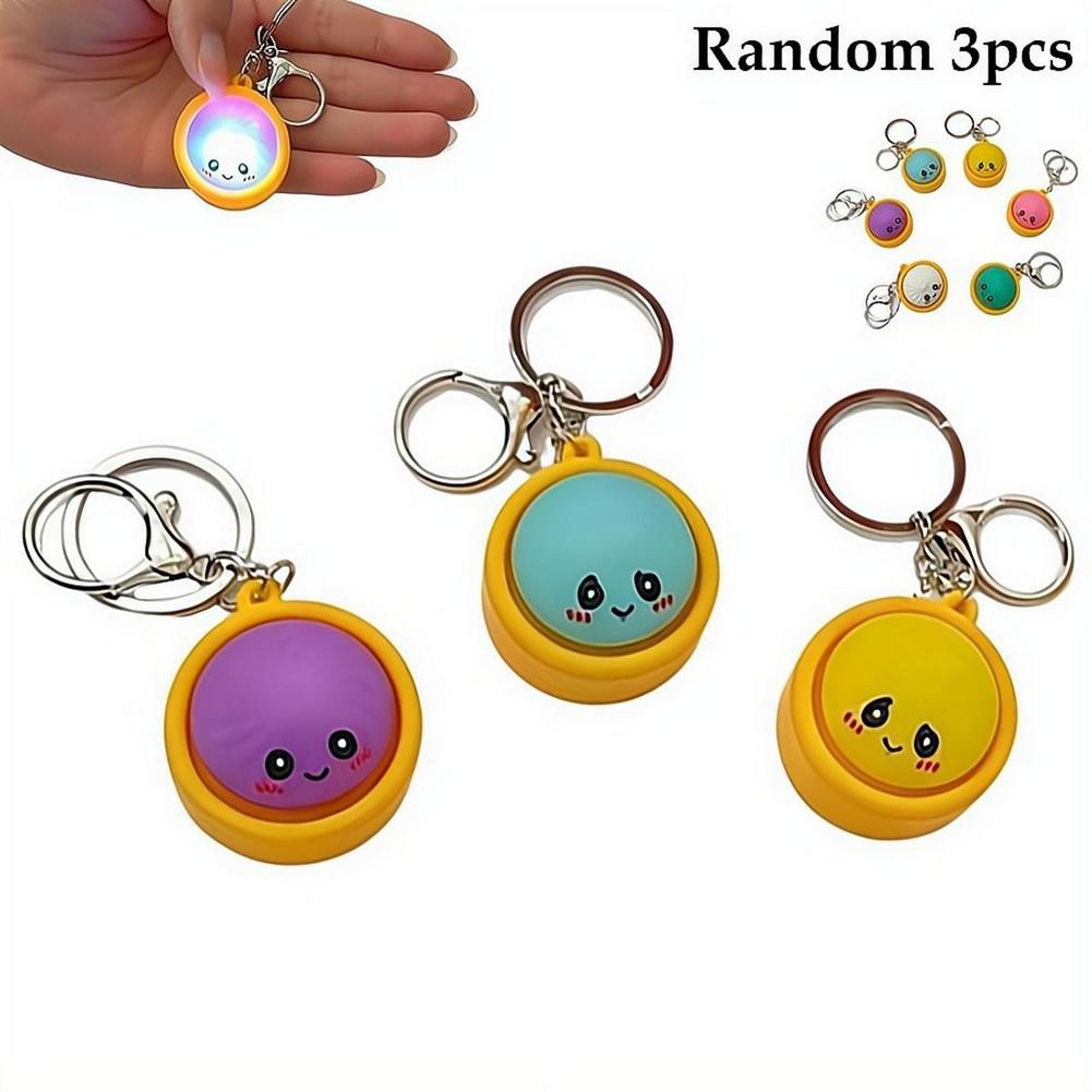 Случайный цвет 3 шт. Брелоки для пельменей Милые Баоцзы с пароваркой Случайный цвет Для подарочных пакетов Сувениры для вечеринок Сувениры для гостей на свадьбу