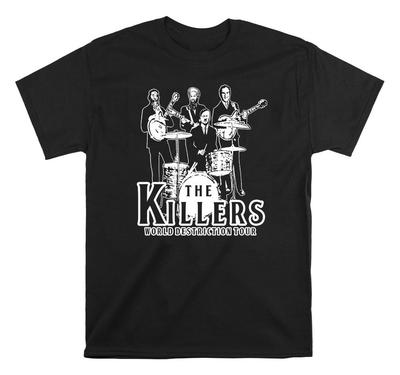 The Killers Мировое турне Разрушение Мира Подарок для фанатов Унисекс Все размеры DO137 Унисекс Футболка
