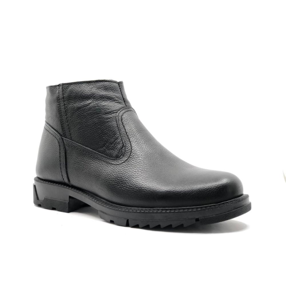 Genuine Leather & Shearling Special Sole Italian Style Waterproof Winter Boots