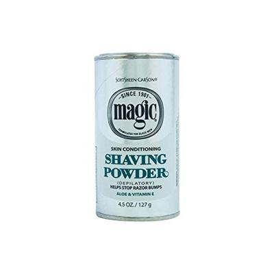 Пудра для бритья Magic Shave, размер Platinum: 4,5 унции волшебного бритвенного порошка платинового размера: 4,5 унции, мульти, 1 шт.