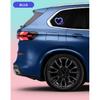1pcs LED Solar Powered Heart-shaped Colorful Neon Light Car Triangle Window LED Ambient Atmosphere Light Rear Window Decoration Neon Lights 4
