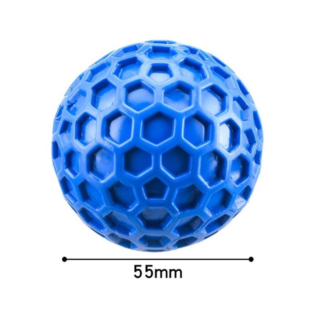 Natural Rubber Dog Balls Interactive Puppy Chew Toys Squeaky Dog Toys for Aggressive Chewers