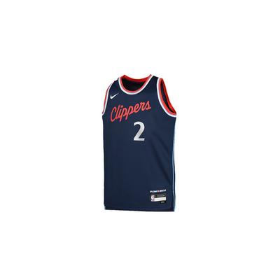 Детская спортивная форма X NBA Los Angeles Clippers Леонард 2 Домашняя Дышащая Детские майки 3Z2B7BX2P01-CLIKL