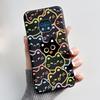 Jelly Color Simple Black Case For Nokia XR20 Popular Little Girl Viral Lucky Pattern Shell With Shockproof Bumper Soft Cover