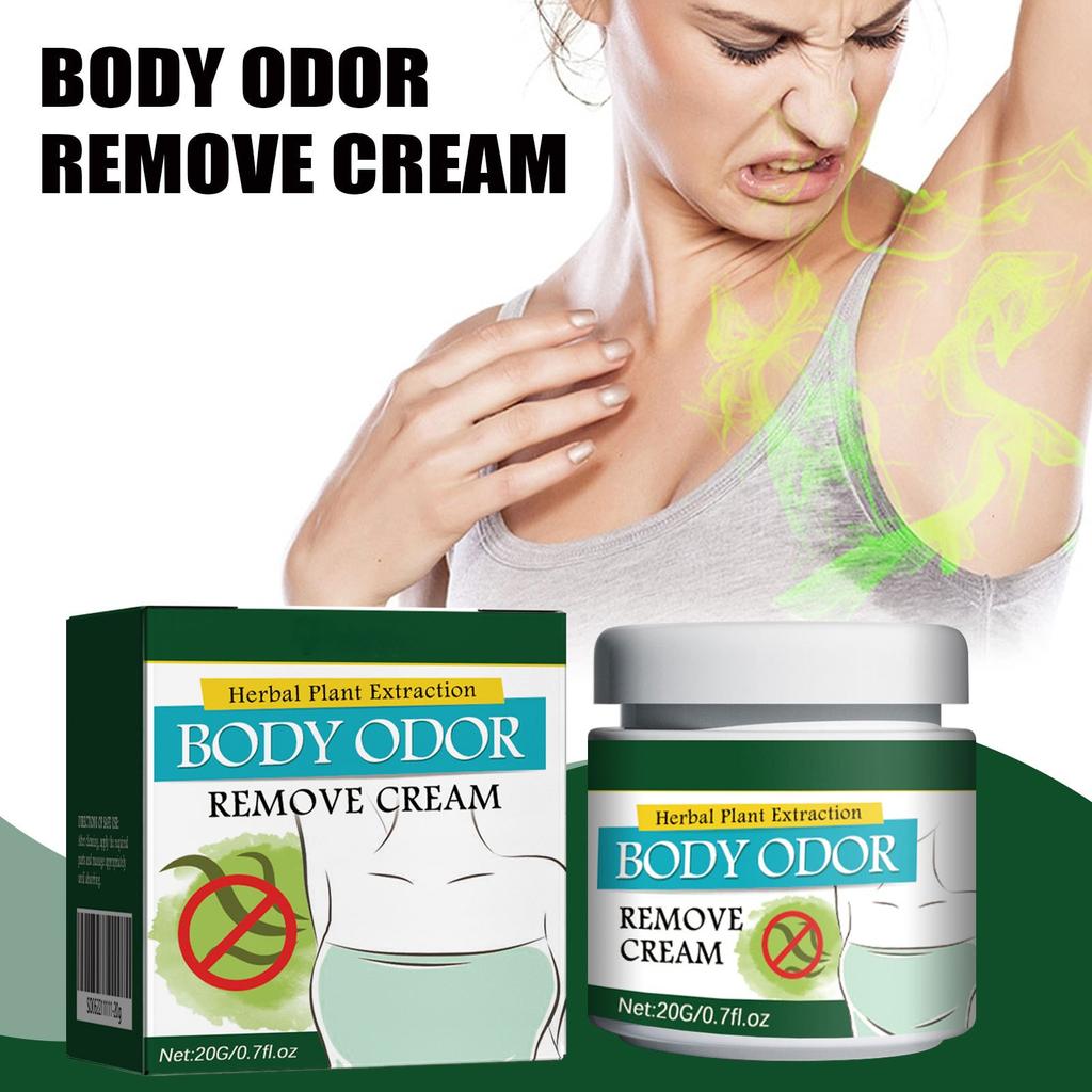 Body Care Cream Cleans Body Sweat Armpit Odor Light Refreshing Cream