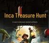 Inca Treasure Hunt: Portable Edition - Luck & Strategy Table Game for 3-8 Players, Perfect for Family Fun & Team Building