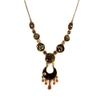 [D7828] - Brown 'Phedre' Designer Necklace