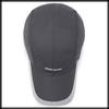 Cap Mesh Hat Sports Outdoor Casual Simple Men Women CZA093 [White Fang] (Black)
