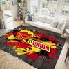 Union Berlin FC Design Crystal Velvet Carpet Cozy Non?Slip Printed Rug For Bedroom Living Room Entrance