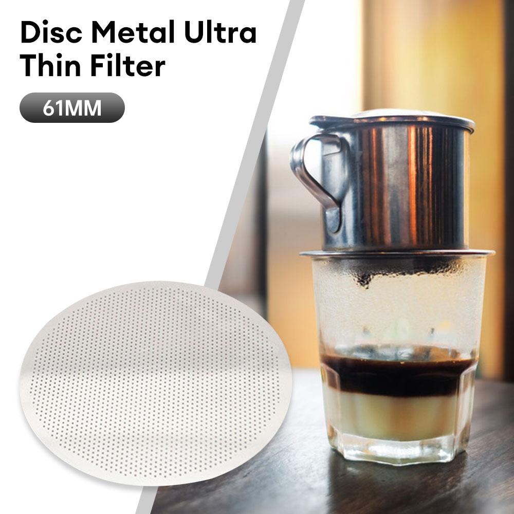 Фильтр для кофе из нержавеющей стали, многоразовый, шайба для эспрессо, металлический фильтр для кофе, аксессуары для кухонной кофеварки
