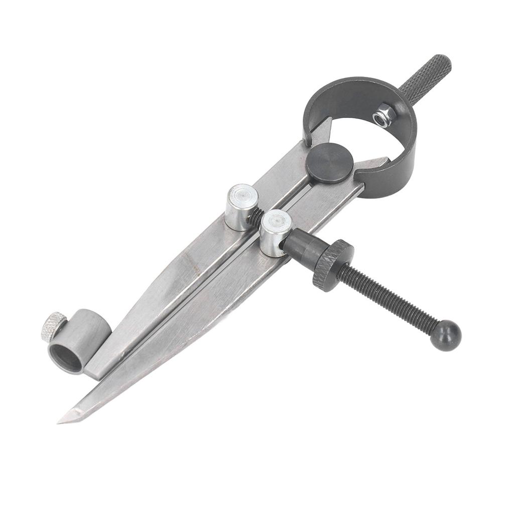 Flat Leg Spring Caliper Carbon Steel Spring Divider Multipurpose Scribing Tool for Woodworking