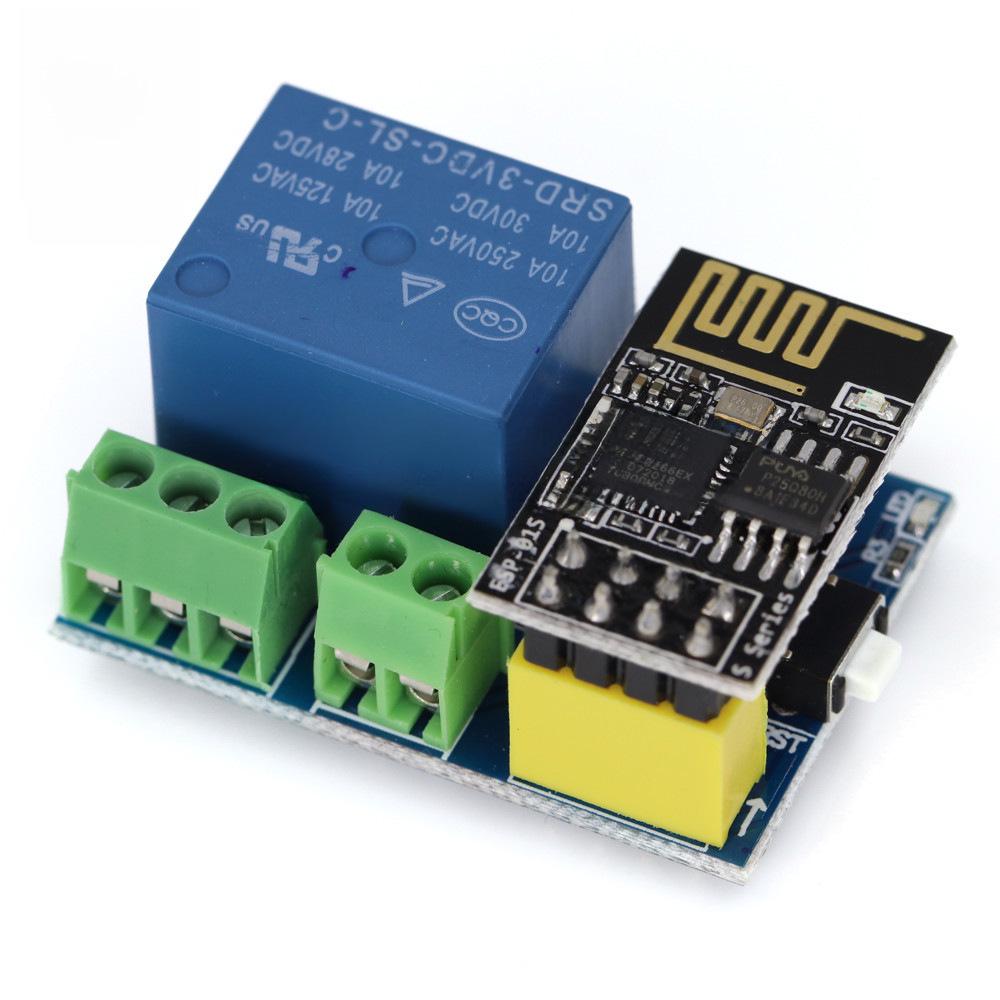 ESP8266 ESP-01S WiFi интеллектуальный релейный модуль розетки