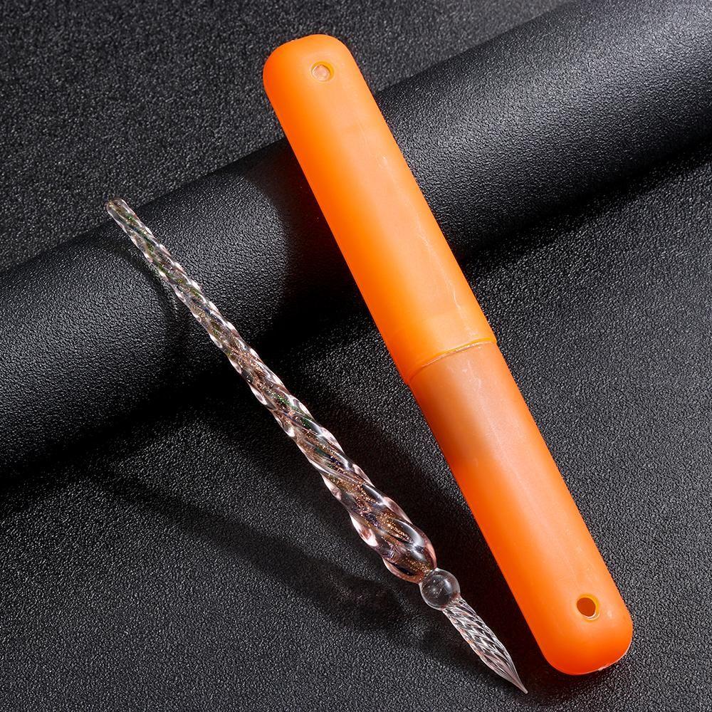 New Dipping Painting Gift Glass Drip Fountain Pens Filling Ink Dip Pen