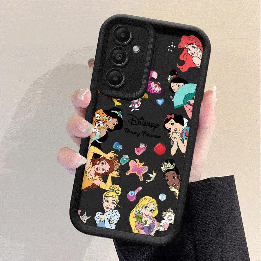 Милый чехол с принцессой для Galaxy A12 A13 A14 4G 5G A13 A22 5G A23 4G 5G A24 4G A32 4G 5G A33 5G A34 5G Матовый