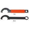 Survival Nut Wrench Adjustable C-shape Wrench Locknut and Reinstall High-carbon Steel Accessories for Bicycles Pipelines