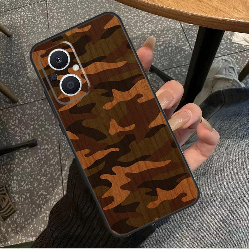 Wood Pattern For OPPO Reno 11F 12F 13F 14F 8T 10 11 12 13 14 Pro 8 7 Lite OPPO Find X8 X6 X5 X9 Pro Case