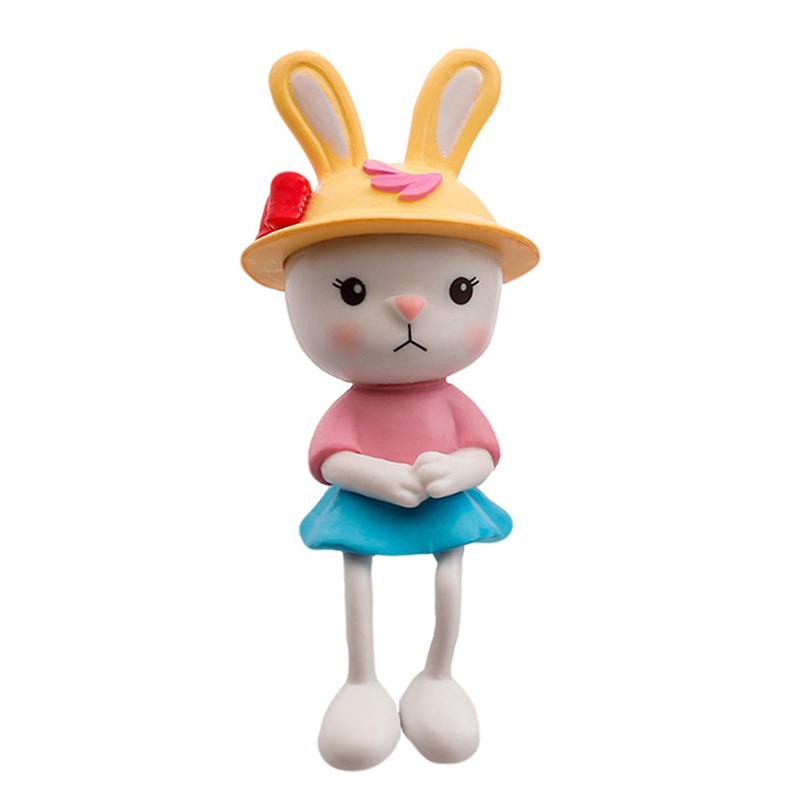 4 шт./компл. маленькие подвесные ножки кролика украшение для салона автомобиля настольное украшение