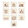 Woven Knitted Supplies Cloth Garment Labels Handmade With Love Sewing Accessories Clothing Tags