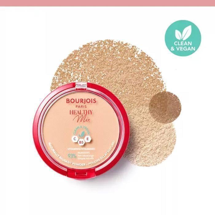 Пудра - BOURJOIS - Healthy Mix - 03 Розовый бежевый - Веганский - 93% Натуральных ингредиентов