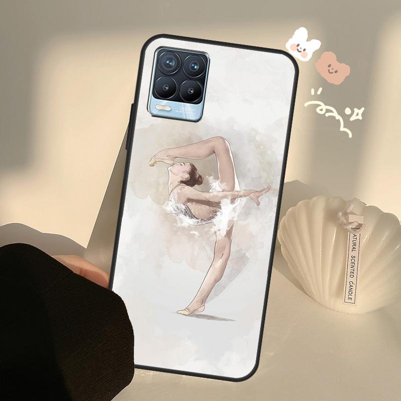 Гимнастика картина маслом для Realme 8 9 Pro Plus GT Neo 2 GT Master 9i 8i чехол для телефона OnePlus 9 10 Pro 9R Nord2