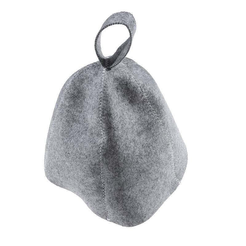 Шапочка для сауны с защитой от жары, утолщенная шерстяная фетровая шапочка для душа, тюрбан для волос, быстросохнущее полотенце, шапочки для сауны, аксессуары для ванной комнаты