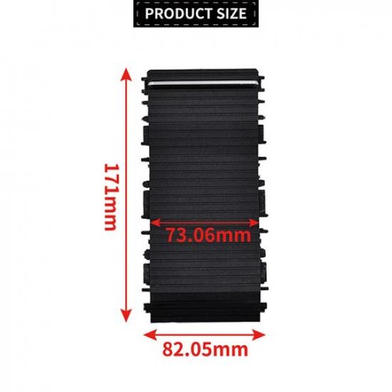 For BMW 3 Series E46 1998-05 Black 51167038333 Centre Console Roller Blind Cover