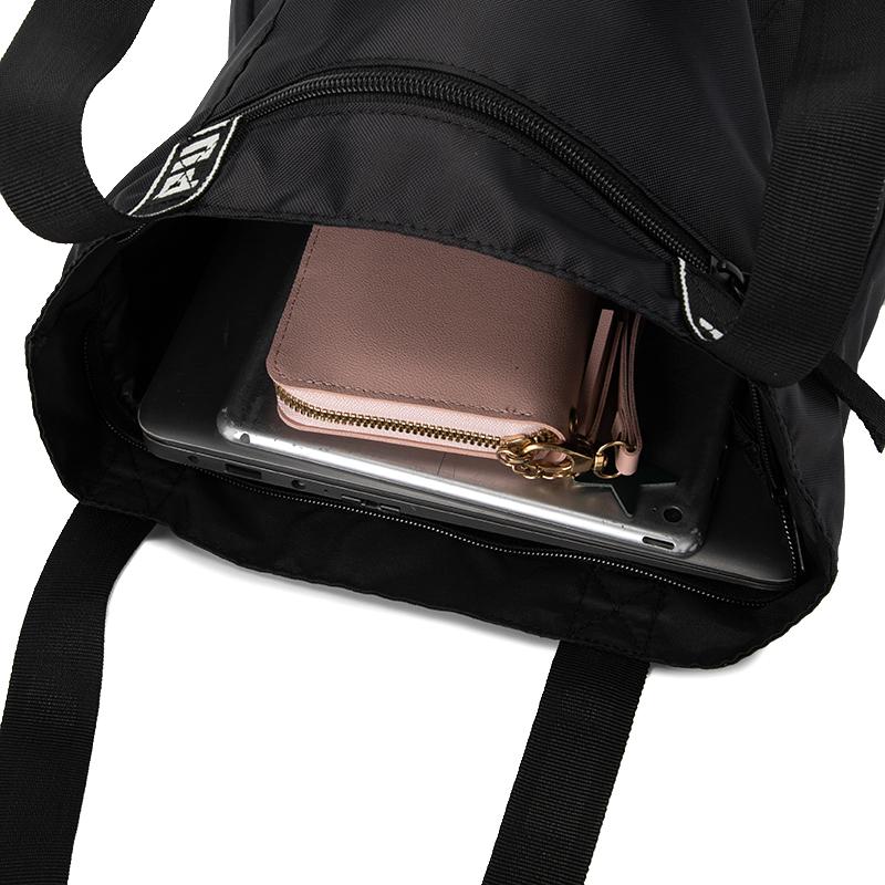 New PUMA Fabric Sports Bag, One Shoulder Handbag Regular Unisex Black/White 079465-01