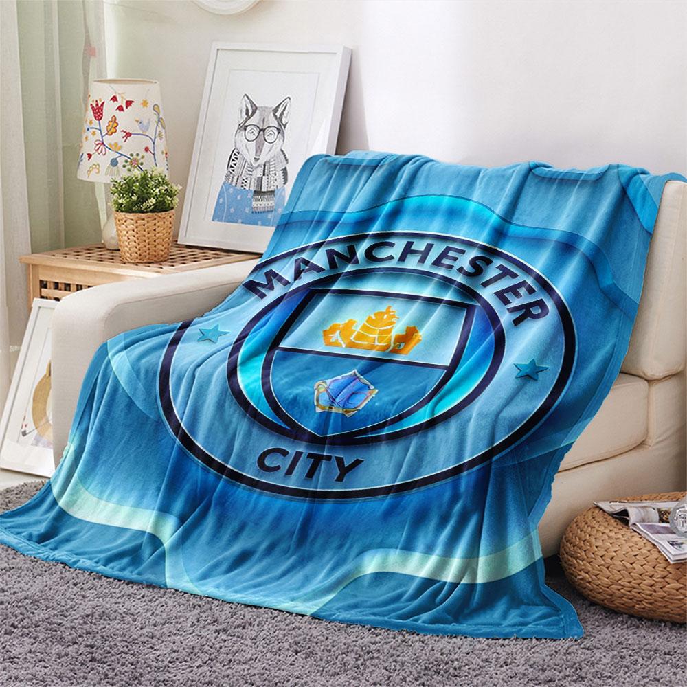 Raw MCFC Passion Blanket, High quality Comfortable for All Seasons, Home Decor, Warmth and Comfort