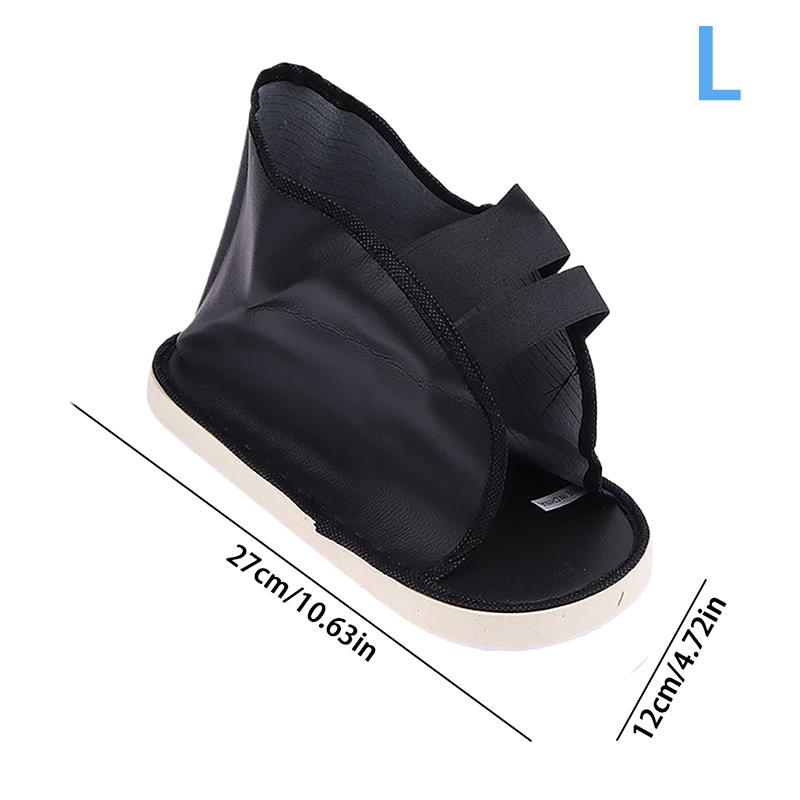 Противоскользящие плоские литые ботинки для ходьбы, дышащая защита для ног, восстановление после перелома, ортопедические опоры для ног