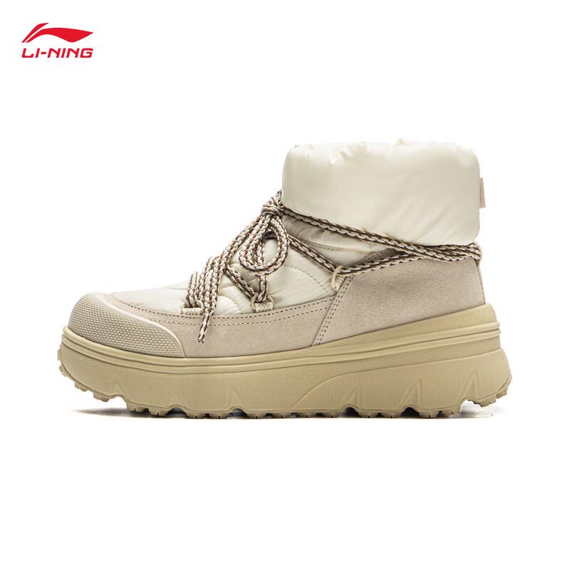 Li-Ning Женские повседневные ботинки Honey Boot с высоким голенищем
