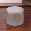 5/10/15/20/30/50/100G Frosted Glass Refillable Ointment Bottles Empty Cosmetic Jar Pot Eye Shadow Face Cream Container