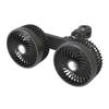 Car Electric Fan Automotive General RearSeat Back Fan Speed Adjustable Fan for Car In Car Cooling Fan 360 Degree