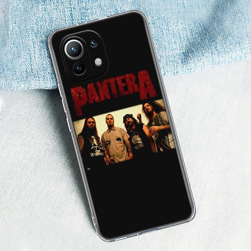 Чехол Pantera Dimebag Darrell Band для Xiaomi Mi 11 Note 10 10T 9 9T 12 Pro Lite Poco X3 F3 M3, прозрачный чехол Redmi 9 9A 9C 10, чехлы