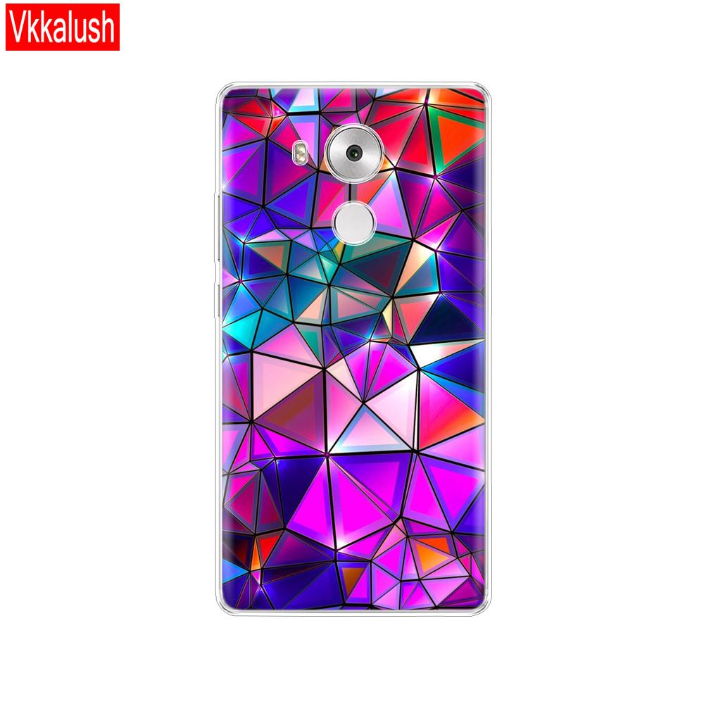 Чехол для Huawei Mate 8 Чехол Huawei Mate8 Чехол Cartoon Soft задняя крышка Mate 8 Coque Funda Skin противоударный чехол