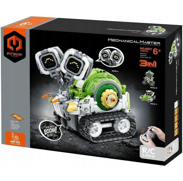 Конструктор программируемый Im.Master Rc Robot интеллектуальный 3в1, 458 деталей
