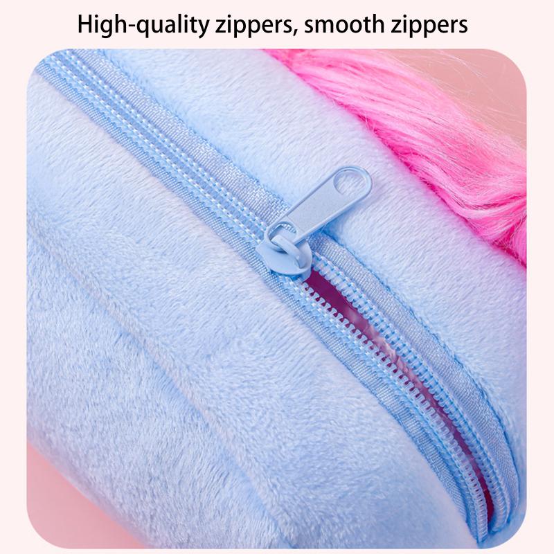 Взрывная Прическа Кукла Урод Плюшевая Кишка Ручка Сумка Большие Глаза Монстр Милая Девушка Сердце Сумка для Хранения Плюшевая Игрушка Пенал