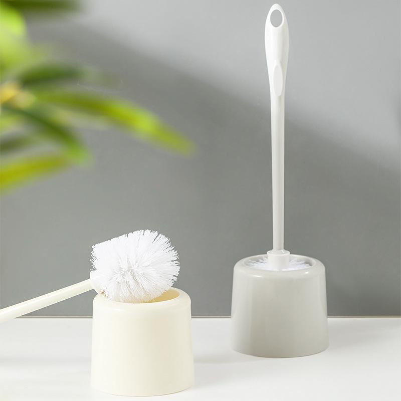 Household Long Handle Soft Bristles No Dead Ends Toilet Brush