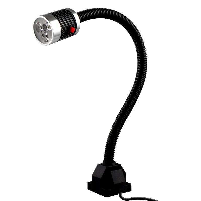 LED Machine Tool Work Light – CNC Lathe Hose Magnetic Gooseneck Light 24V/220V